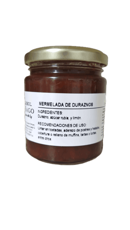 Mermelada de duraznos x 220cc