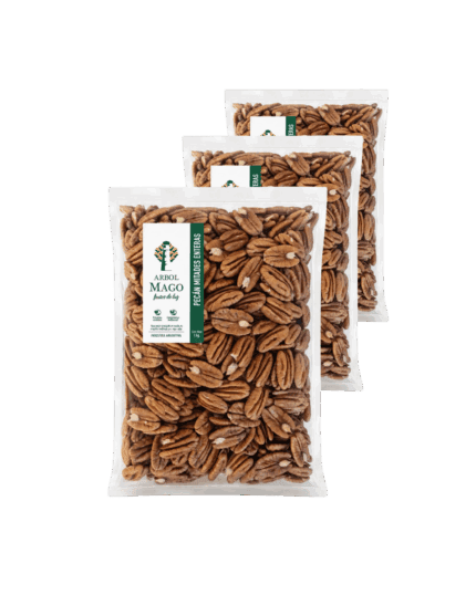 COMBO: Pecán pelado entero x1kg x3u.