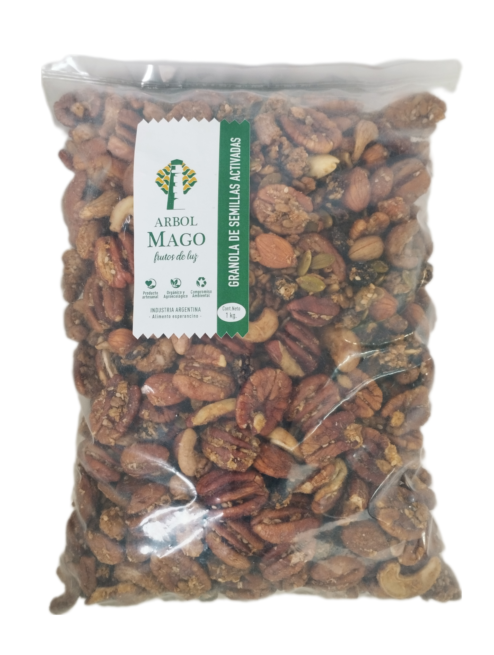 GRANOLA de semillas activadas x 1kg