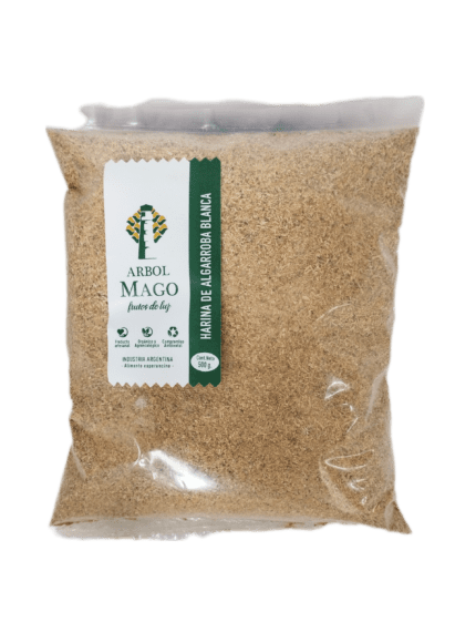 Harina de algarroba x 1/2kg.