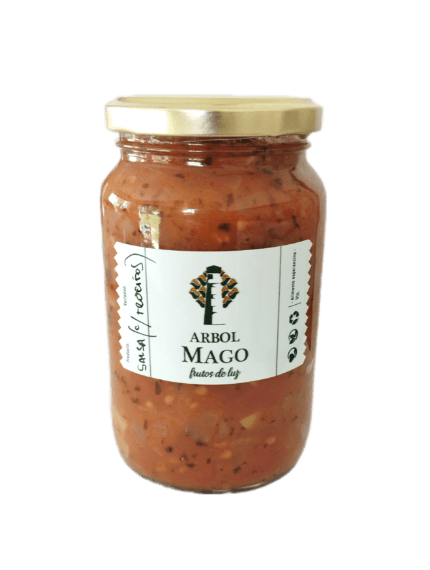 Salsa de tomates c/semillas en trozos x 360cc