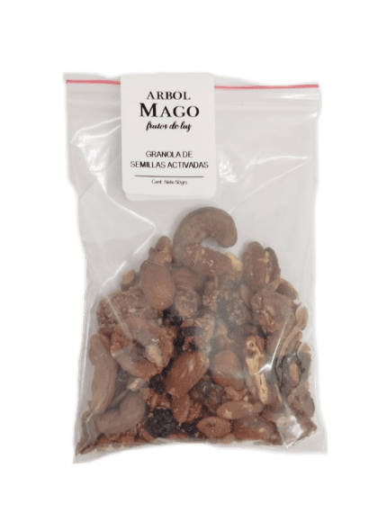 GRANOLA de semillas activadas - Bolsita minibreak x50grs