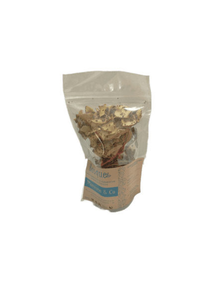 Manzanas deshidratadas con chía - 40grs