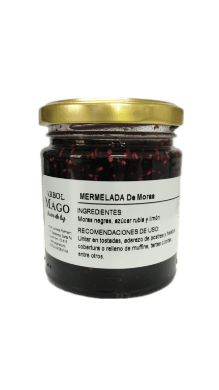 Mermelada de moras x 220cc