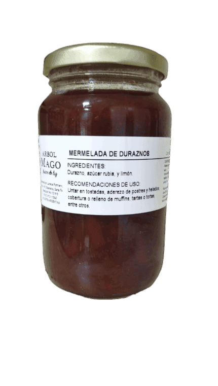 Mermelada de durazno x 360cc